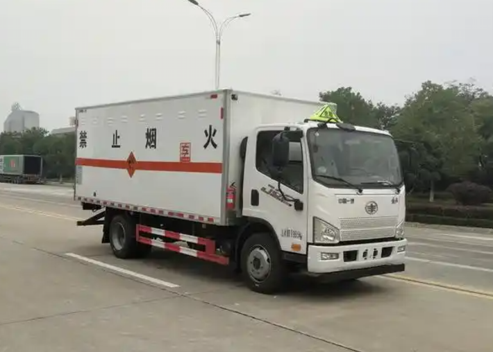 周矶管理区爆破器材运输车可以上高速吗？