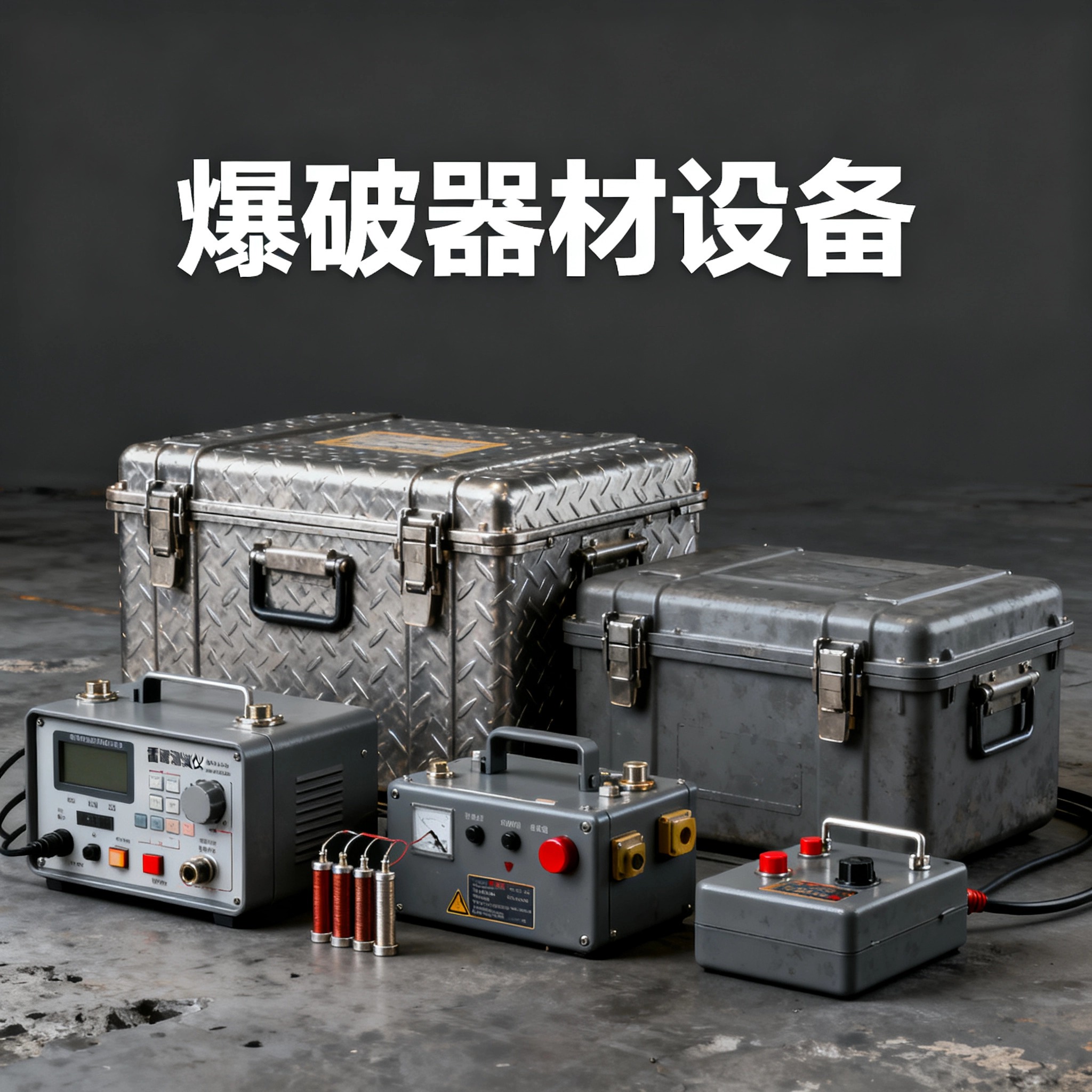 周矶管理区爆破工程师的“兵器库”：常用器材一册通